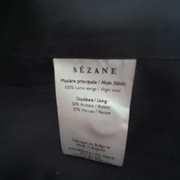 🇫🇷 Sézane Will Jacket Edinburgh Tile - Picture 7 of 9